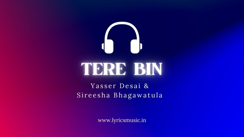 Tere Bin Song Lyrics - Yasser Desai